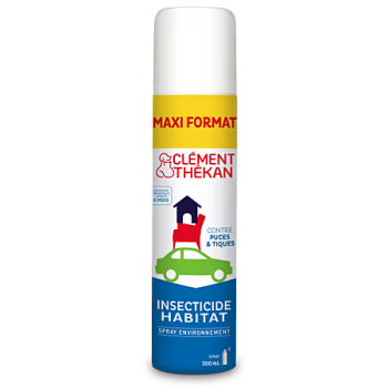 Insecticide habitat Cl&eacute;ment Th&eacute;kan - spray de 500ml
