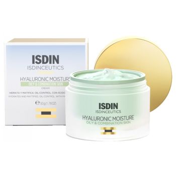 Isdinceutics Prevent Hyaluronic Moisture peaux grasses &agrave; mixtes Isdin - pot de 50 g