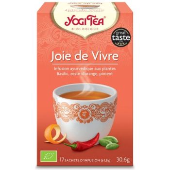 Joie de vivre BIO Yogi Tea - boite de 17 sachets 