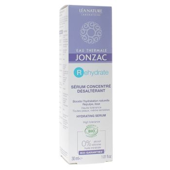 REhydrate S&eacute;rum concentr&eacute; d&eacute;salt&eacute;rant bio Eau de Jonzac - flacon de 30 ml