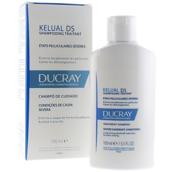 Kelual DS Shampoing traitant &eacute;tats pelliculaires s&eacute;v&egrave;res Ducray - flacon de 100 ml