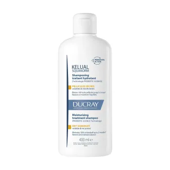 Kelual Squanorm shampooing pellicules s&egrave;ches Ducray - flacon de 400ml