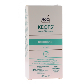 Keops d&eacute;odorant stick 24h Roc - stick de 40ml