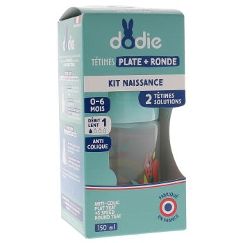 Kit naissance biberon & t&eacute;tines Dodie - kit de 3 produits