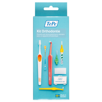 Kit orthodontie TePe - bo&icirc;te de 6 produits