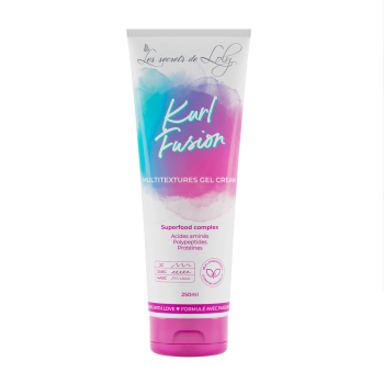Kurl Fusion Gel-cr&egrave;me multitextures Les Secrets de Loly - tube de 250ml