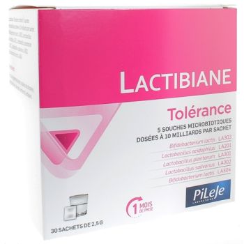 Lactibiane Tol&eacute;rence Pileje - boite de 30 sachets de 2,5 g