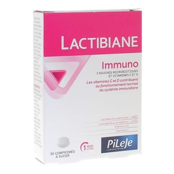 Lactibiane immuno Pileje - boite de 30 comprim&eacute;s &agrave; sucer