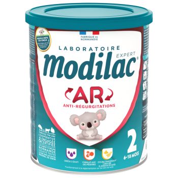 Lait Expert AR lait 2&egrave;me &acirc;ge Modilac - pot de 800 g