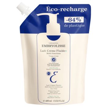 Lait-cr&egrave;me fluide+ Embryolisse - &eacute;co-recharge de 400 ml