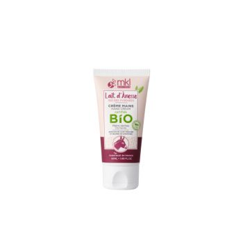 Lait d'An&ecirc;sse cr&egrave;me mains bio MKL Green Nature - tube de 50 ml