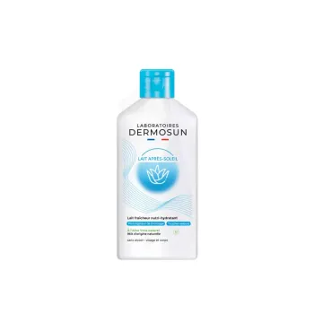Lait fra&icirc;cheur apr&egrave;s-soleil nutri-hydratant Dermosun - flacon de 200ml