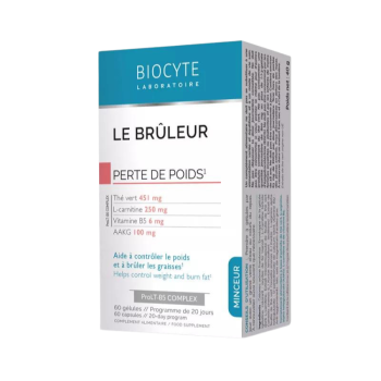 Le Br&ucirc;leur Biocyte - boite de 60 g&eacute;lules