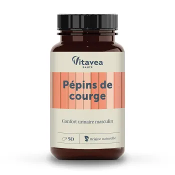 P&eacute;pins de courge Vitavea - bo&icirc;te de 50 capsules