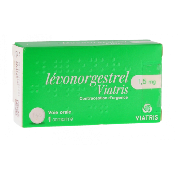 Levonorgestrel 1,5mg Viatris - bo&icirc;te de 1 comprim&eacute;