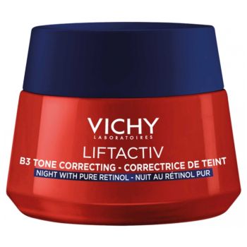 Liftactiv cr&egrave;me B3 anti-taches nuit au r&eacute;tinol pur Vichy - pot de 50ml