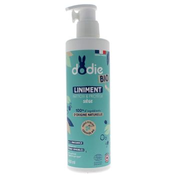 Liniment si&egrave;ge bio Dodie - flacon pompe de 400ml