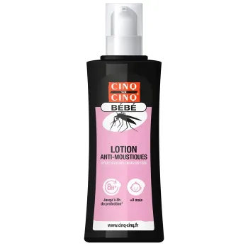 Lotion anti-moustiques b&eacute;b&eacute; Cinq sur Cinq - spray de 100ml