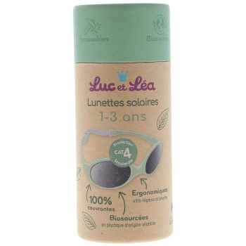 Lunettes solaires biosourc&eacute;es cat&eacute;gorie 4 1-3 ans vert Luc et L&eacute;a - 1 paire de lunettes