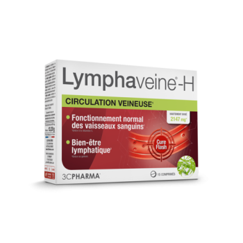 Lymphaveine-H circulation 3C Pharma - bo&icirc;te de 15 comprim&eacute;s
