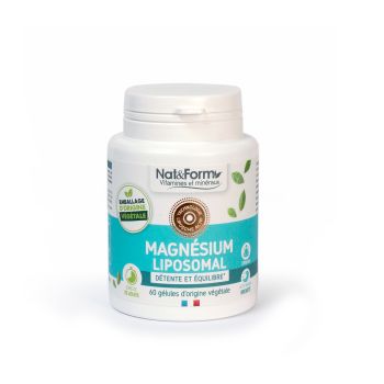Magn&eacute;sium Liposomal Nat&Form - bo&icirc;te de 60 g&eacute;lules
