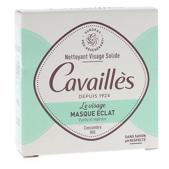 Masque &eacute;clat solide Rog&eacute; Cavaill&egrave;s - pain de 70g
