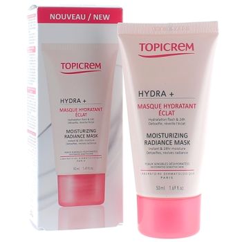HYDRA+ Masque hydratant &eacute;clat Topicrem - tube de 50 ml
