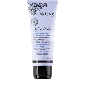 Masque infusion r&eacute;-hydratant apaisant Hydra Malva Saeve - tube de 75 ml