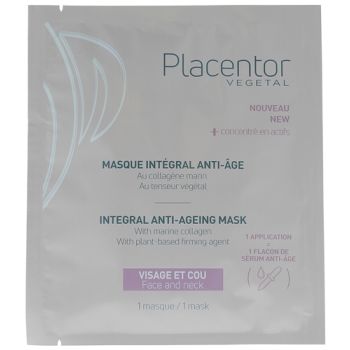 Masque int&eacute;gral anti-&acirc;ge Placentor v&eacute;g&eacute;tal - un masque