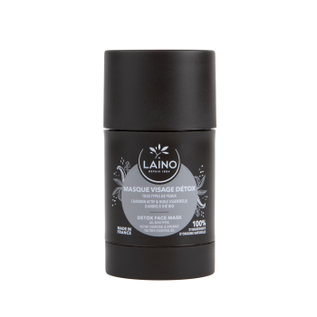 Masque visage en stick d&eacute;tox Laino - stick de 65g