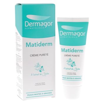 Matiderm cr&egrave;me puret&eacute; Dermagor - tube de 40 ml