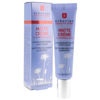Matte cr&egrave;me au nymphaea alba Erborian - Tube de 15 ml
