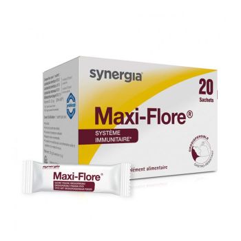 Maxi-flore syst&egrave;me immunitaire Synergia - bo&icirc;te de 20 sachets