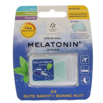 Melatonin + Lemon Pharma - bo&icirc;te de 24 strips