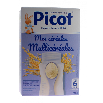 Mes c&eacute;r&eacute;ales multic&eacute;r&eacute;ales Picot - boite de 200g