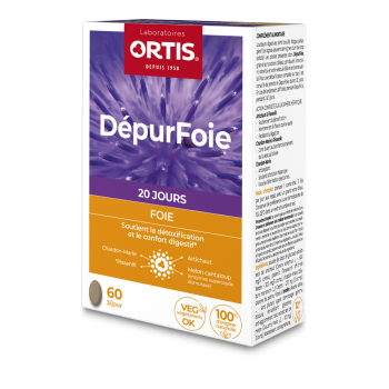 D&eacute;purfoie Ortis - boite de 60 comprim&eacute;s