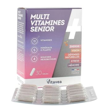 Multivitamines Senior Nutrisant&eacute; - bo&icirc;te de 30 g&eacute;lules