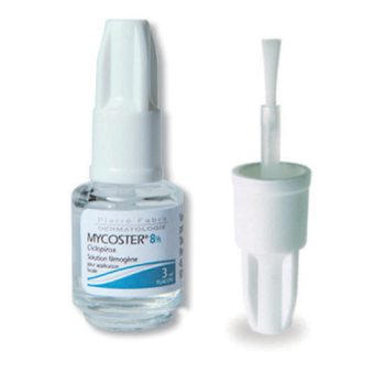Mycoster 8% solution filmog&egrave;ne pour application locale en flacon - flacon de 3ml