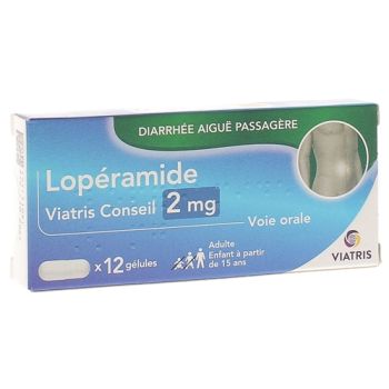 Lop&eacute;ramide 2 mg Mylan g&eacute;lule - boite de 12 g&eacute;lules