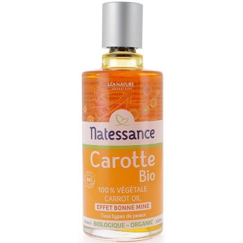 Natessance huile de carotte bio L&eacute;a Nature - flacon de 100ml