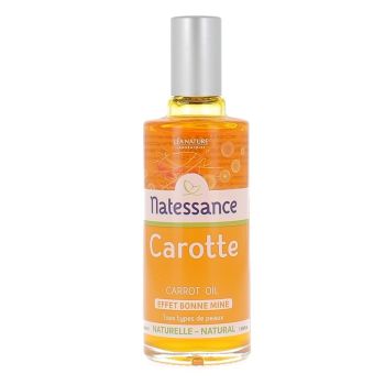 Natessance huile teint h&acirc;l&eacute; carotte L&eacute;a Nature - flacon de 50 ml