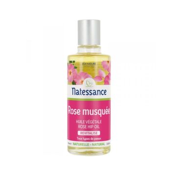 Natessance rose musqu&eacute;e r&eacute;paratrice et anti-&acirc;ge L&eacute;a Nature - flacon de 100 ml