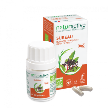 Sureau bio Naturactive - bo&icirc;te de 30 g&eacute;lules