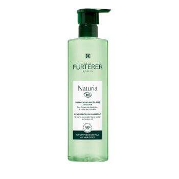 Naturia shampooing micellaire douceur bio Ren&eacute; Furterer - flacon-pompe de 400 ml