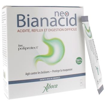 NeoBianacid acidit&eacute; et reflux Aboca - 20 sachets-dose de granul&eacute;s