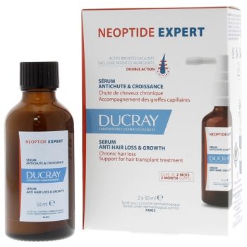 Neoptide Expert S&eacute;rum antichute et croissance Ducray - lot de 2 sprays de 50 ml
