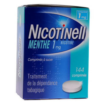 Nicotinell menthe 1mg - 144 comprim&eacute;s &agrave; sucer
