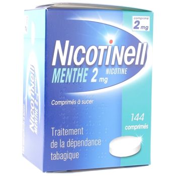 Nicotinell menthe 2mg - 144 comprim&eacute;s &agrave; sucer