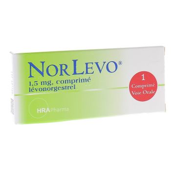 Norlevo 1,5 mg comprim&eacute; l&eacute;vonorgestrel - 1 comprim&eacute;