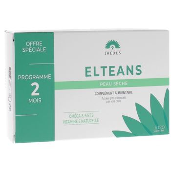 Nutrition de la peau Elteans Jaldes - lot de 2 bo&icirc;tes de 60 capsules